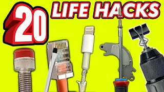 20 EASY LIFE HACKS for all needs