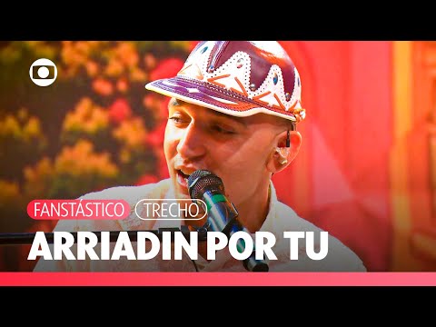 João Gomes, Jota.pê e Mestrinho cantam 'Arriandin Por Tu'! | Fantástico | TV Globo