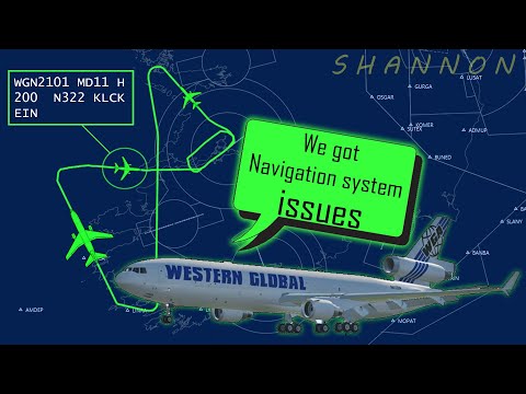 [REAL ATC] Western MD-11 is UNABLE TO CROSS THE ATLANTIC | Navigation Failure