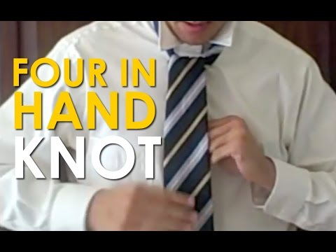 How to Tie a Four-in-Hand Knot | The Art of Manliness