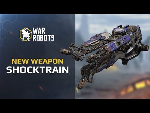 War Robots: new weapon Shocktrain