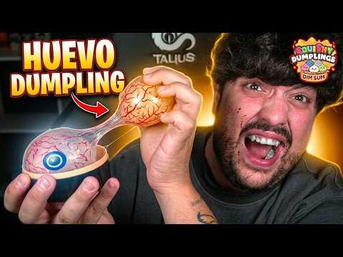 ENCONTRÉ un HUEVO REAL DENTRO de mi DUMPLING SQUISHY MISTERIOSO 🥚 *lo ABRO*
