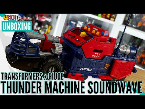 UNBOXING: Transformers x GI Joe Collaborative Thunder Machine Soundwave