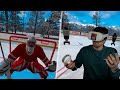 Playing The NHL WINTER CLASSIC In VR