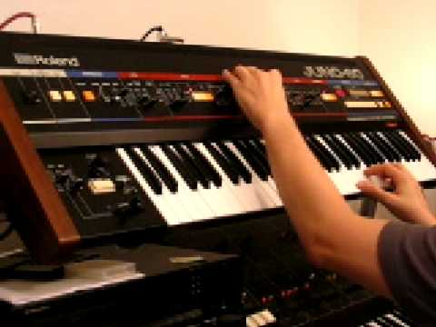 ROLAND JUNO-60 Analog Synth 1982 | DEMO