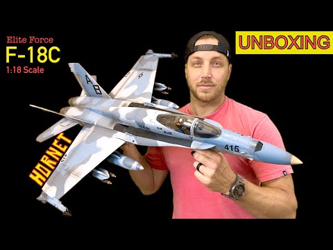 1:18 scale F-18 Hornet (by Elite Force) LIMITED EDITION!