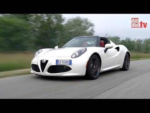Collector's item - Alfa Romeo 4C Spider Review/Driving report/Test/Sound