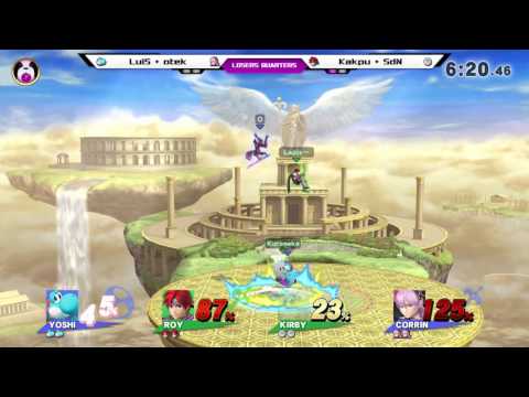 PPT-W17 - LuiS + otek Vs. Kakpu + SdN - Losers Quarters - Smash 4 Doubles