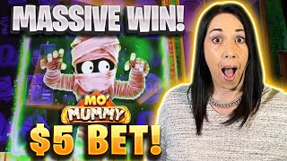 Mo’ Mummy 🎰 Huge Win on $5 Bet at Baldini’s Casino | Slot Queen