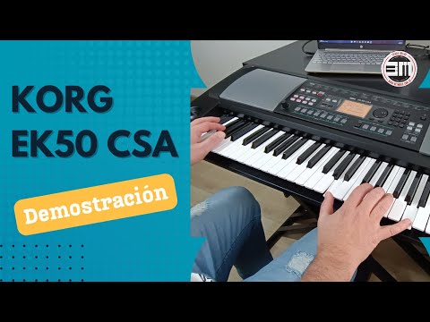 Korg EK 50 CSA. Demostración de sonidos