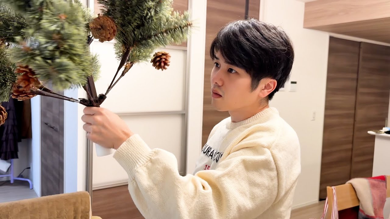 夫は「ツリー要らない」と言いながらも買ったら積極的に組み立ててくれる所とかも大好きなんだよねぇ