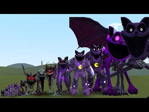 NEW EVOLUTION OF CATNAP DRAGON MONSTER SMILING CRITTERS In Garry's Mod! (Poppy Playtime)