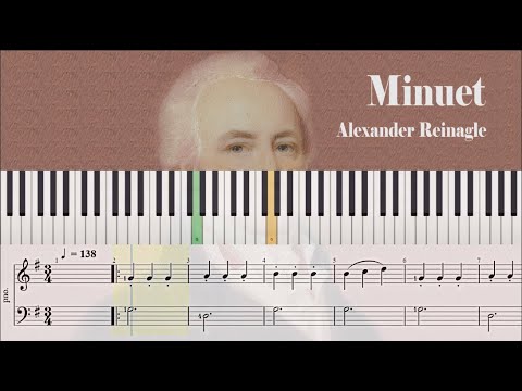 Minuet - Alexander Reinagle | Piano Sheet Music