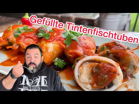 Gefüllte Tintenfischtuben Mediterane Lecker