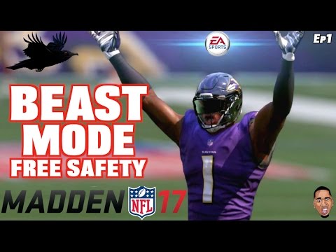 MADDEN 17 CAREER MODE: BEAST MODE SAFETY! Ep.1