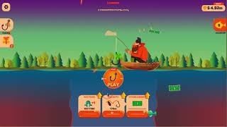 How to get inf money in Cool Math Game: Tiny Fishing (On Chromebook)