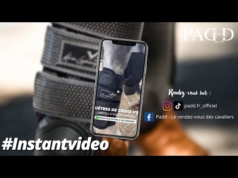 Guêtres de cross LAMI-CELL - V22 - antérieur