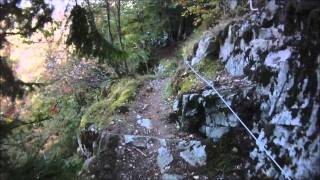 preview picture of video 'Felsenweg Höchenschwand, Mountain Bike, Singletrail Schwarzwald'
