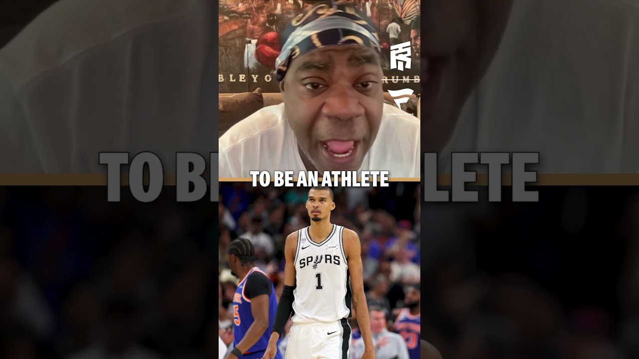 Knicks Super Fan Tracy Morgan GOES OFF On Wemby For Not Shaking Hands After Game 5 #nba #basketball