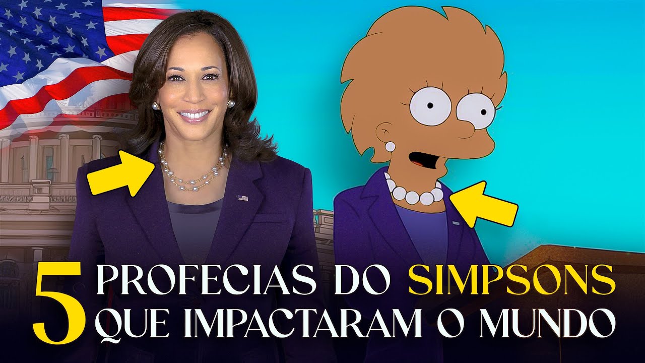 AS 5 PROFECIAS DO SIMPSONS QUE IMPACTARAM O MUNDO - A última é para 2024  - Lamartine Posella