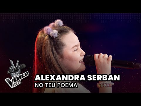 Alexandra Serban - "No Teu Poema" | Provas Cegas | The Voice Kids Portugal 2025