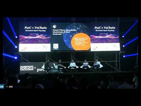 slush shanghai 2018  Vechain and XinAo cooperation