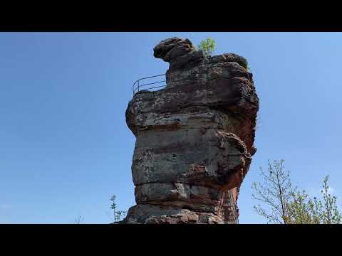 Schorsch. Meine wild-romantische Pfalz. Die Burgruine Drachenfels in Busenberg