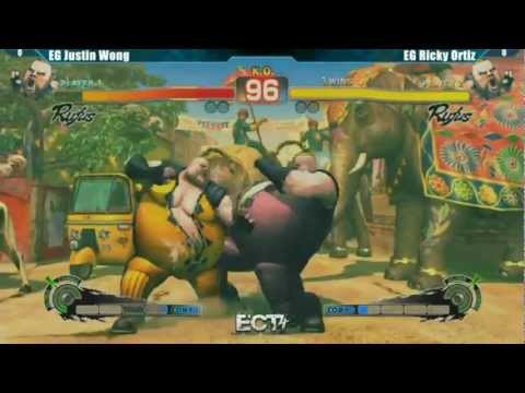 Ricky Ortiz ( Rufus ) vs Justin Wong ( Rufus ) - ECT 4