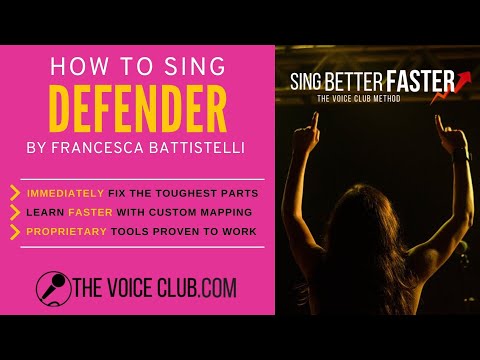 How to Sing “Defender” by Bethel & Francesca Battistelli