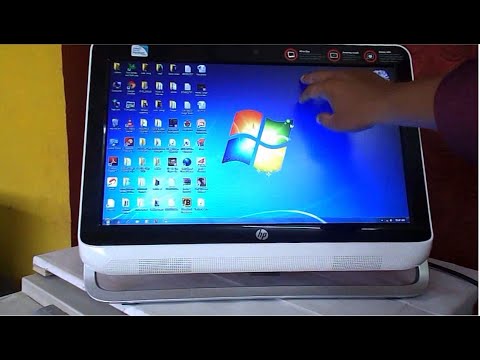 HP All in One Omni 120-2110il Desktop PC Unboxing and Review