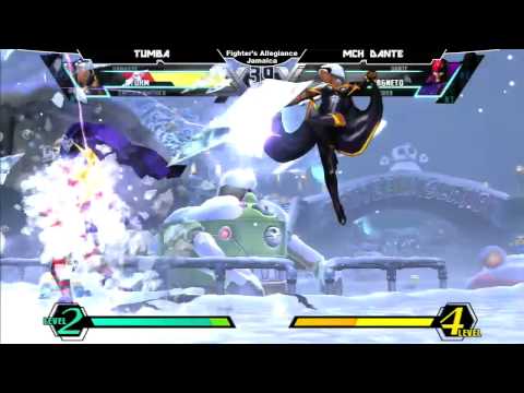 MASH DI BUTTON  UMVC3 - 11 TUMBA VS MCH DANTE