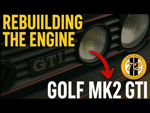 🔧 Full Engine Restoration – VW Golf GTI MK2 EV 1.8 8V (K-Jetronic Injection)–(4K)