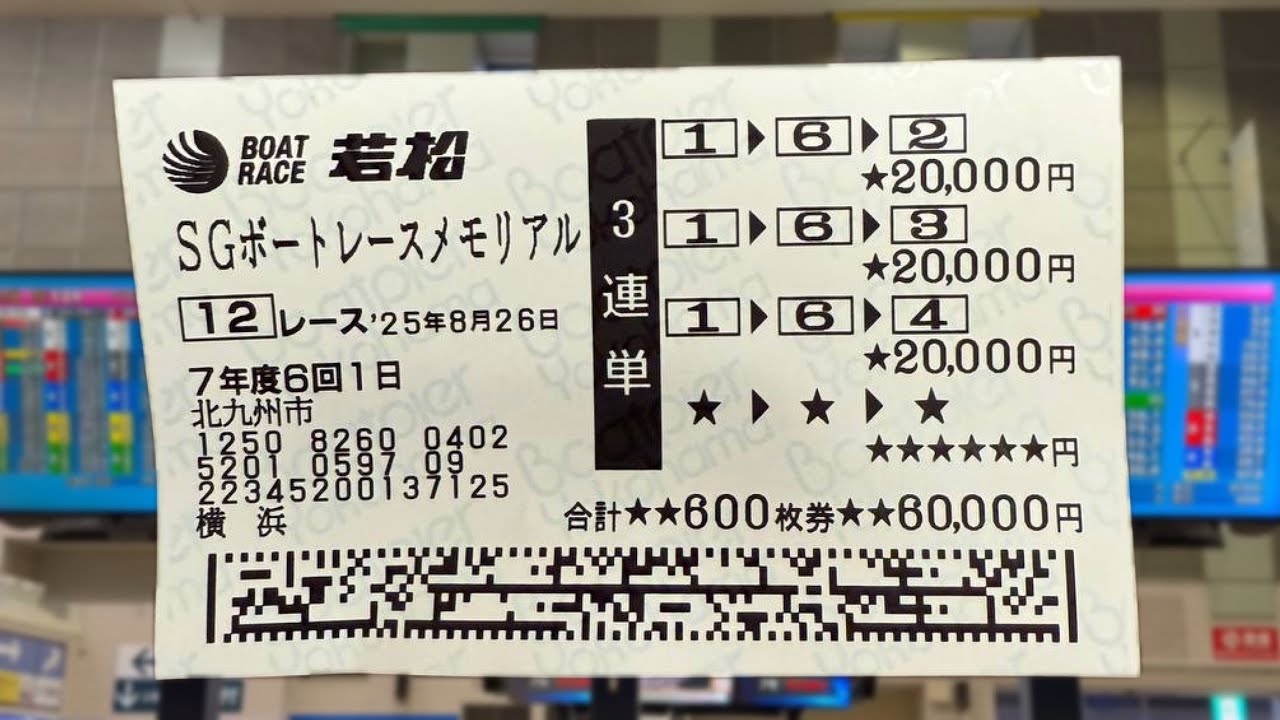 SG若松でヤケクソ2万張りしたらとんでもないことになった【競艇・ボートレース】