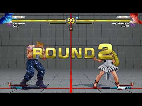 SFV~ Guile (Diago Umehara) vs. Cammy (mago2dgod_ps4) HD 3