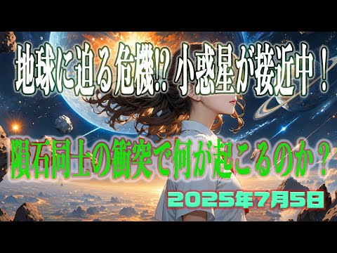 これらの小惑星は7月に地球に非常に接近します
