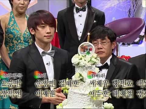 081214 MBC - Sunday Night_EP1000 Special_王者歸來 cake cutting