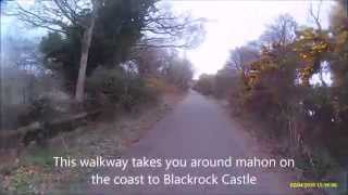 preview picture of video 'Cork to passage west via old Blackrock Railway line sj6000 action camera'