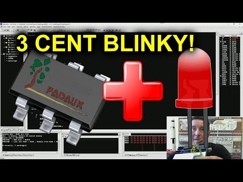 EEVblog #1140 - 3 CENT Micro LED Blinky with ICE!