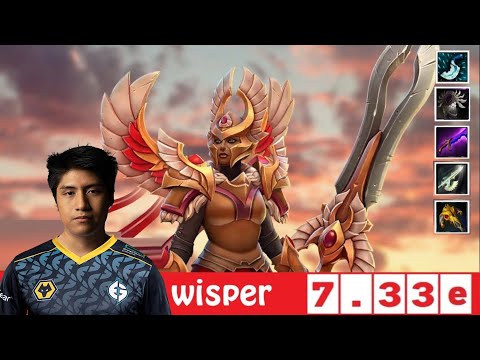 [DOTA 2] EG.Wisper the LEGION COMMANDER [Evil Geniuses vs Gaimin Gladiators] [RIYADH MASTER]