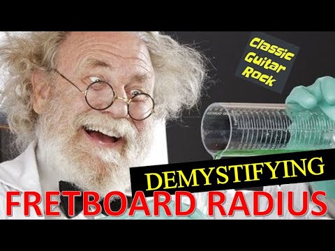 Fretboard or Fingerboard Radius Explained