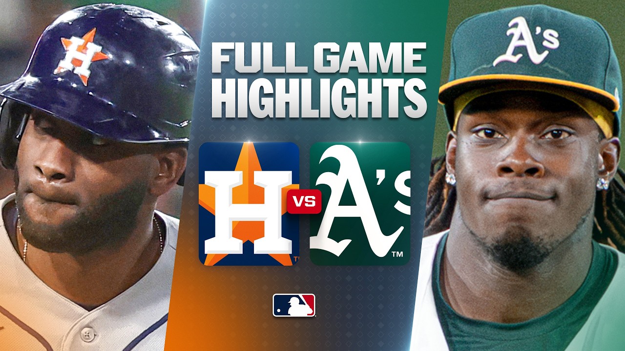 ASTROS vs. ATHLETICS: Official Full Game Highlights (September 27) | 2026 MLB Season