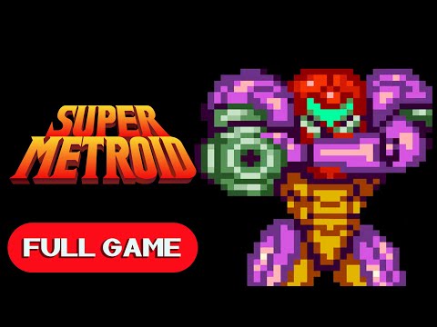 Super Metroid SNES FULL GAME Longplay Gameplay Walkthrough Playthrough VGL