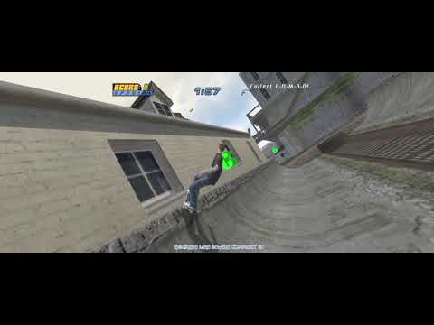 Tony Hawk's Pro Skater 4 Alcatraz Collect The C-O-M-B-O Letters (PC) 3440x1440 (No Commentary)