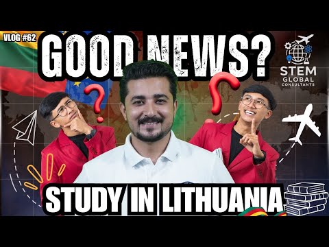 Want to Study Abroad? Visit STEM Global Consultants Lahore 🇵🇰 #studyinlithuania 