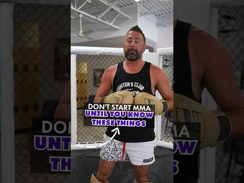 If you want to start MMA you NEED to know this first! #mma #mmatips #martialarts #jiujitsu