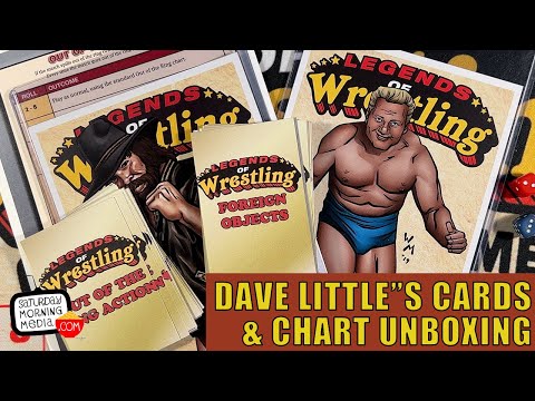 Unboxing Boots from @DaveLittleEpic  | Legends of Wrestling | Tabletop Wrestling | Filsinger Games