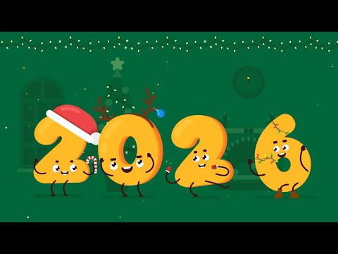 Goodbye 2025 Welcome 2026 | 2026 New Year Numbers Fun | New Year Intro Template | Happy New Year