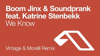 Boom Jinx & Soundprank feat. Katrine Stenbekk - We Know (Vintage & Morelli Remix)