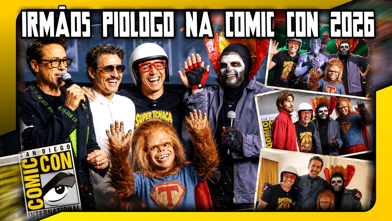 IRMÃOS PIOLOGO NA COMIC CON SAN DIEGO 2026 - Cobertura Completa #comiccon