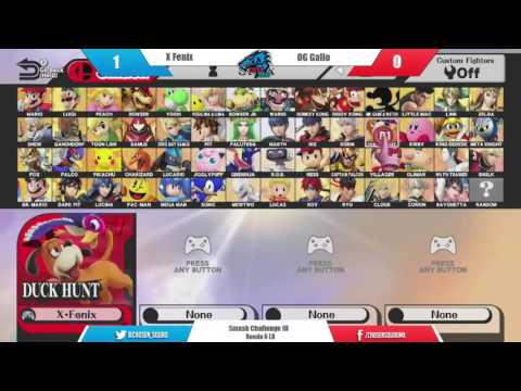 X Fenix vs OG Gallo Smash Challenge III Singles Ronda 6 LB